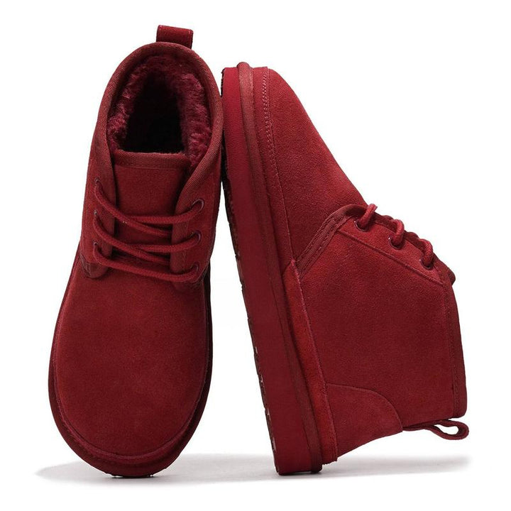 Lucienne | Women Genuine Suede Ankle Boots with Memory Foam
