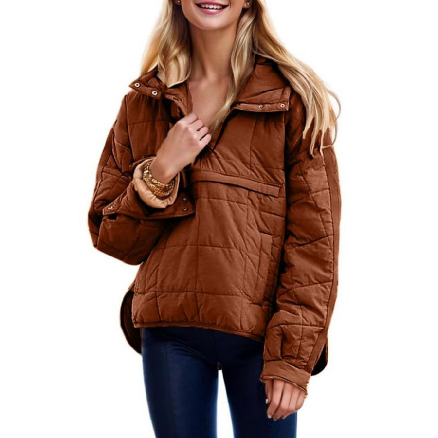 Megan™ – Oversized Hooded Pullover Hooded Jacket