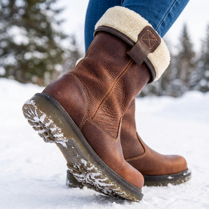 Cozy Fur-lined Boot Thea