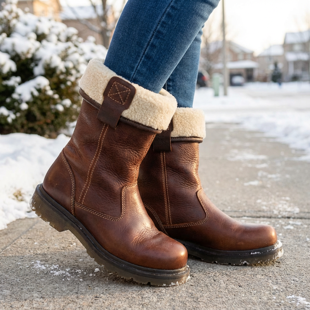 Cozy Fur-lined Boot Thea
