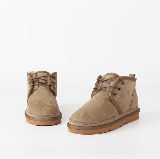 Lucienne | Women Genuine Suede Ankle Boots with Memory Foam