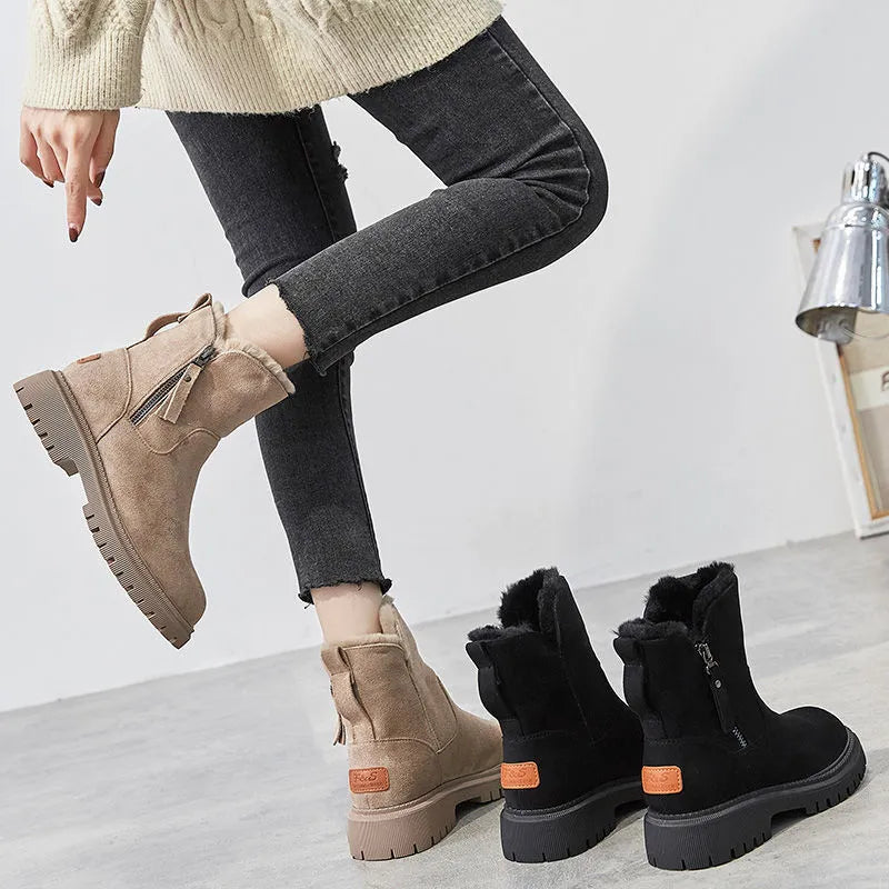 Gloria™ | Fleece Comfort Boots Mid