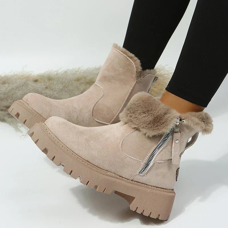 Gloria™ | Fleece Comfort Boots Mid