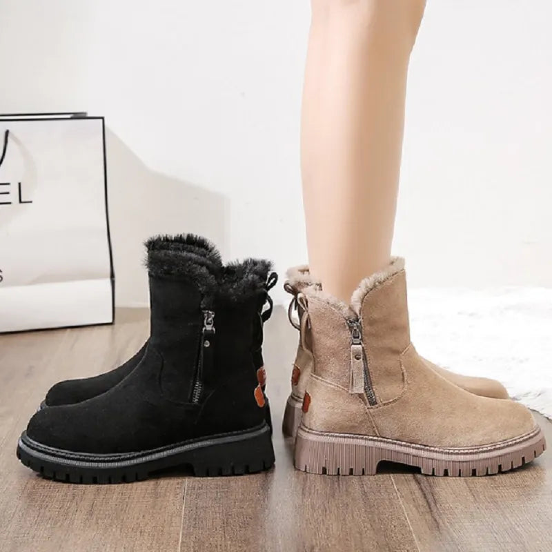 Gloria™ | Fleece Comfort Boots Mid