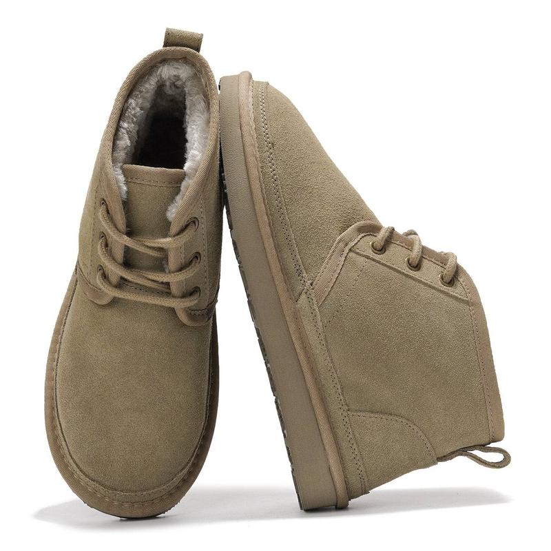 Lucienne | Women Genuine Suede Ankle Boots with Memory Foam